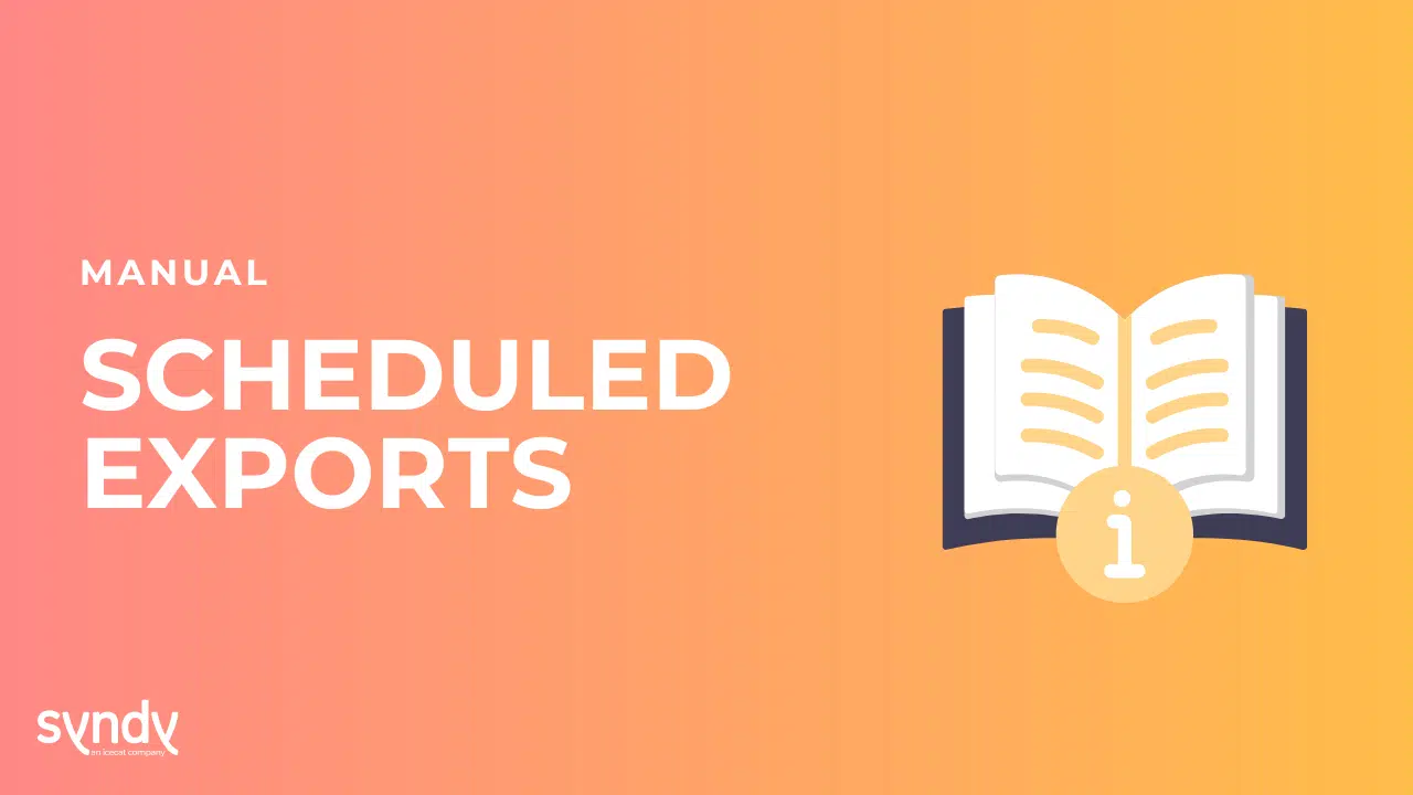 Manual – Scheduled Exports